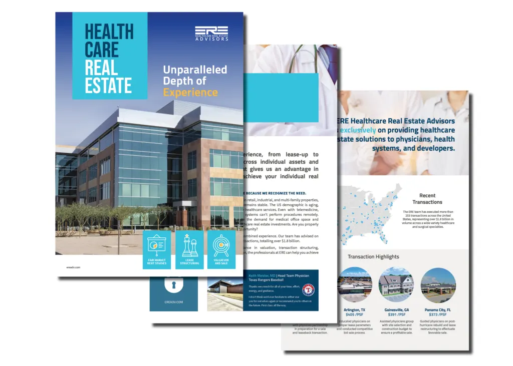 Capital markets brochure – ERE Advisors